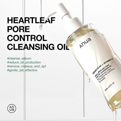 ODM Heartleaf kiểm soát lỗ chân lông ẩm mặt làm sạch dầu cho mặt trang điểm loại bỏ mụn đầu đen 6,76 Fl Oz