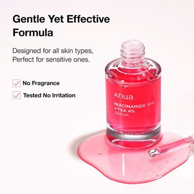 10% Niacinamide+ 4% Acido tranexamico Siero di iperpigmentazione per la pelle sensibile Correzione delle macchie scure 30 ml