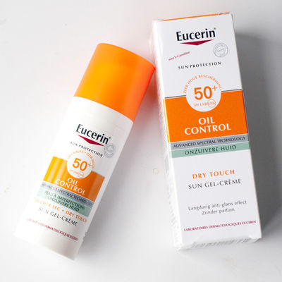 مقاوم للماء SPF 50 كريم الوجه الخالي من الزيت المعدني واقي الشمس منتجات العناية بالبشرة