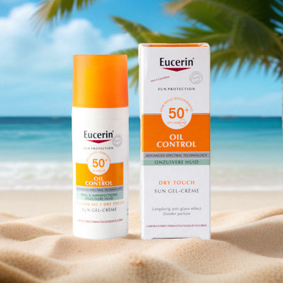 مقاوم للماء SPF 50 كريم الوجه الخالي من الزيت المعدني واقي الشمس منتجات العناية بالبشرة