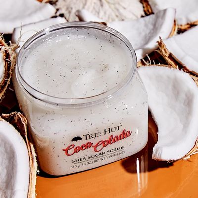 Tree Hut Colada Hydrating Body Scrub Brightening Exfoliating Body Scrub