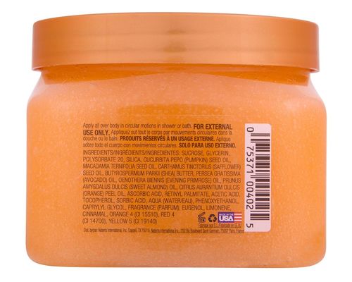 Fragrance Free Pumpkin Pop Shea Sugar Exfoliating Sugar Body Scrub Hydrating