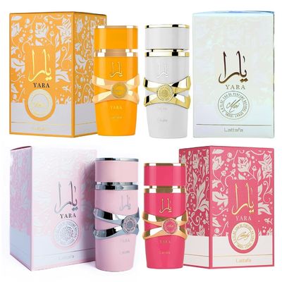 لتافا یارا مجموعه 5 قطعه مجموعه عطر اسپری عطر مایع برای زنان 100 میلی لیتر (3.4 oz)