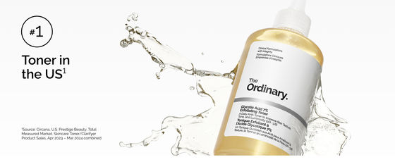 7% Glycolic Acid Exfoliating Toner for Daily Brightening and Smoothing