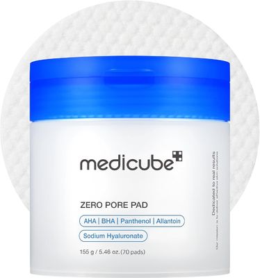 Bàn phơi da dễ bị phát ban Bàn phơi toner Medicube Red Succinic Acid Panthenol Bàn phơi da mặt với Niacinamide AHA BHA