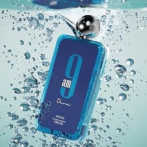 Afnan 9 Pm Erkekler için 3 adet, (3.4 oz Eau De Parfum Spray + 5.0 oz Duş Jeli + 5.0 oz Parfüm Deodorant)